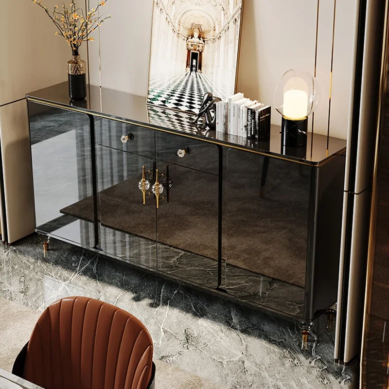 

Luxury Wood Living Room Cabinets Console Office Bookcase Coffee Living Room Cabinets China Glass Vitrina Lounge Suite Furniture