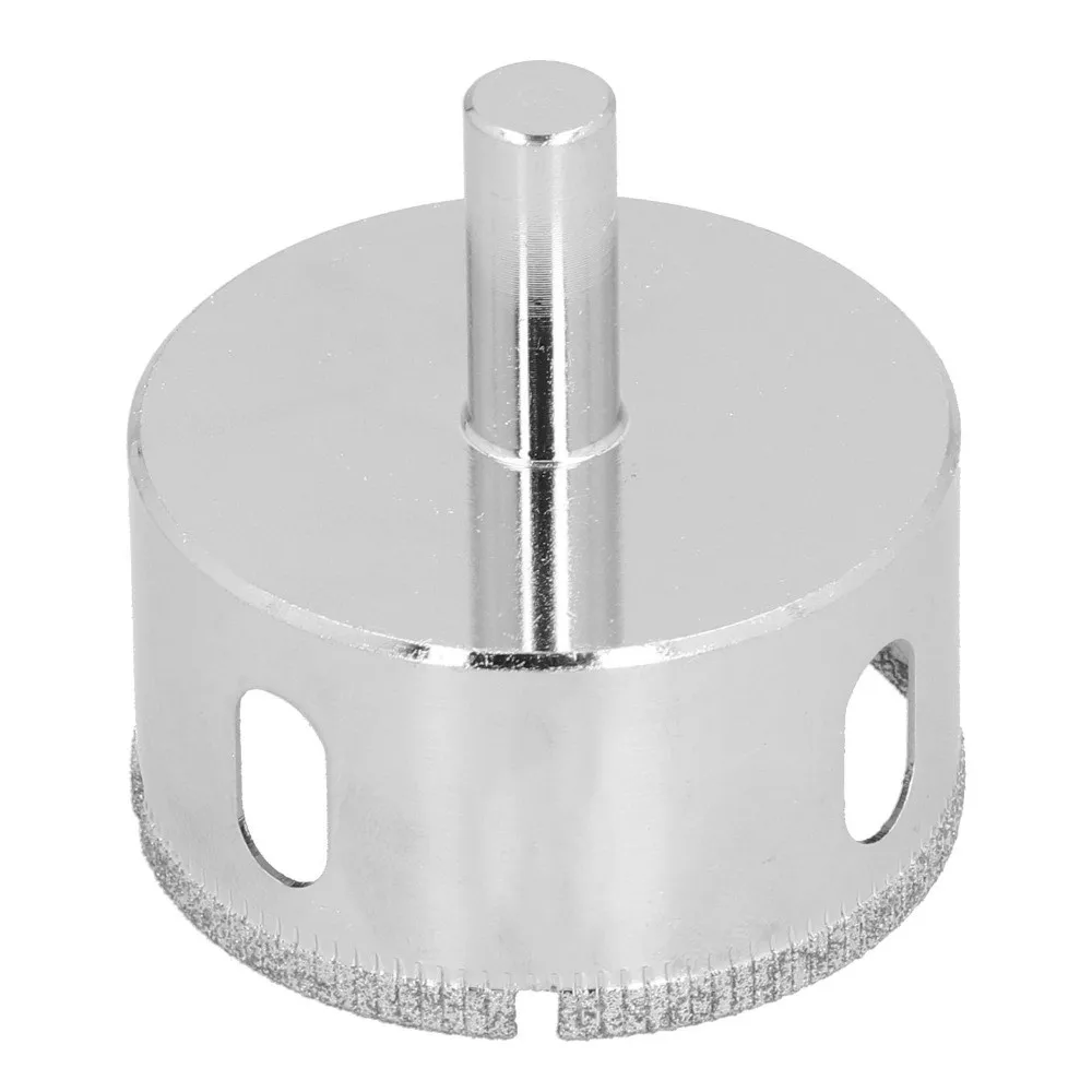 New Diamond Grit Diamond Hole Saw Diamond Coated Edge Metal Body Tile Drill Bit Side Openings Marble Hole Tool Tile Installation