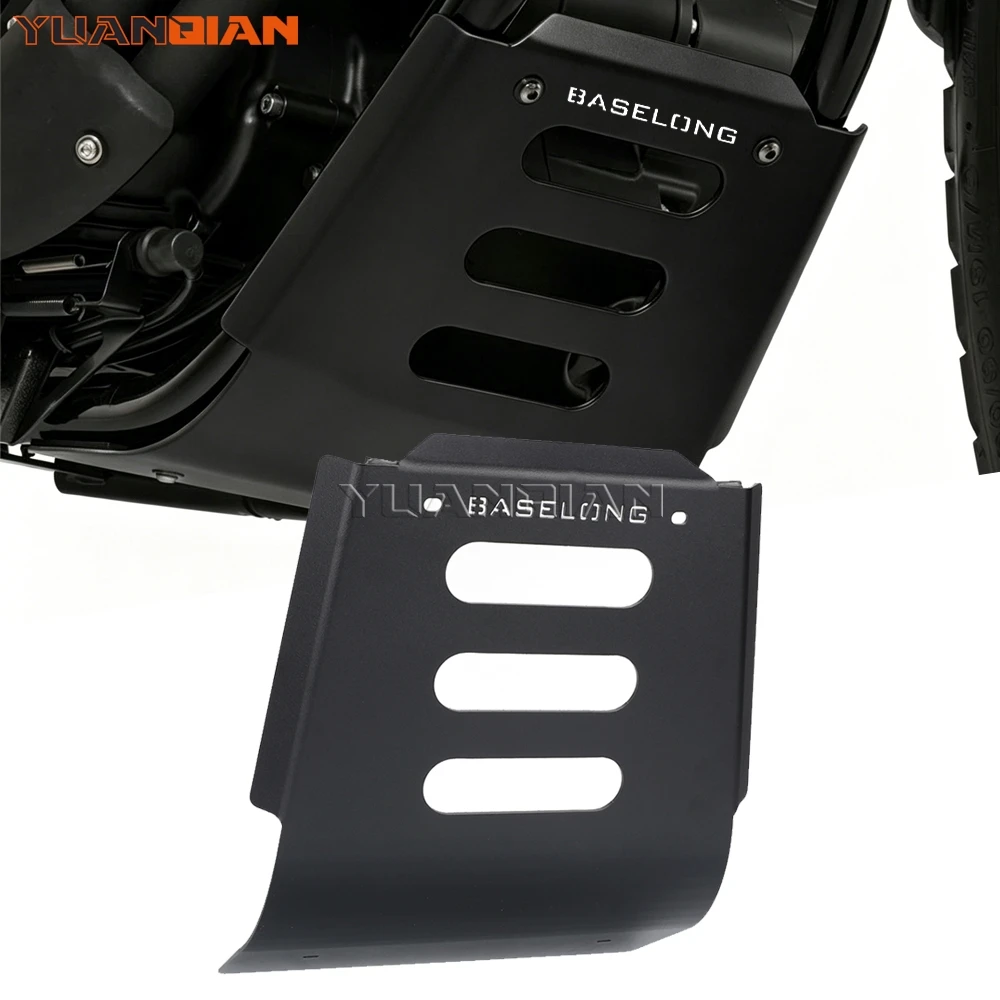 

For YAMAHA SCR950 SCR 950 2017-2021 Motorcycle Accessories CNC Skid Bash Plate Frame Guard Bolt XVS950 XVS 950 R-Spec 2014-2026