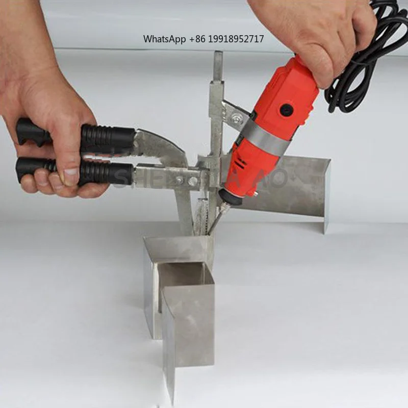 1PC Hand-held Light Metal Surround Grooving Machine Portable Electric Metal Edge Grooving Machine 220V 180W