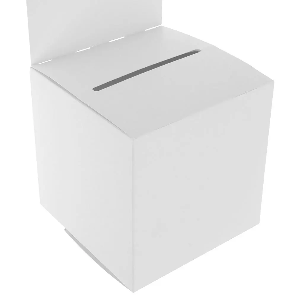 8 قطعة صندوق اليانصيب السحب تصميم آمن للاجتماع السنوي حفلة جمع التبرع تخزين حاوية التذاكر متعددة الوظائف #1