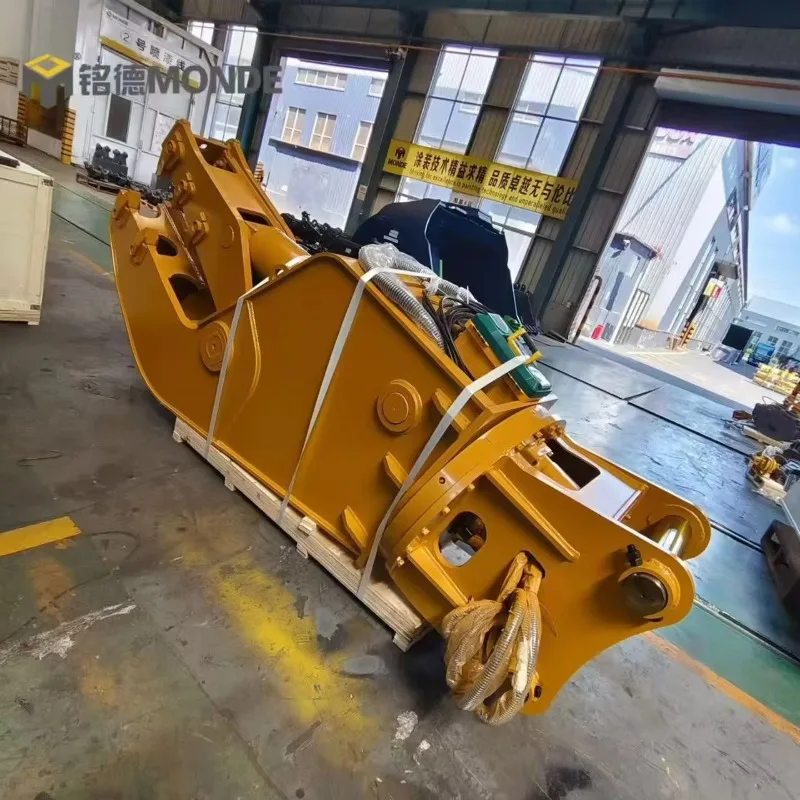 Customized Monde Changeable Teeth Rotating Concrete Crushing On Site Pulverizer For Excavators