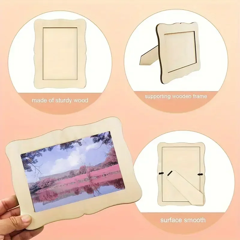 Blank Wood Frame for DIY Painting & Display