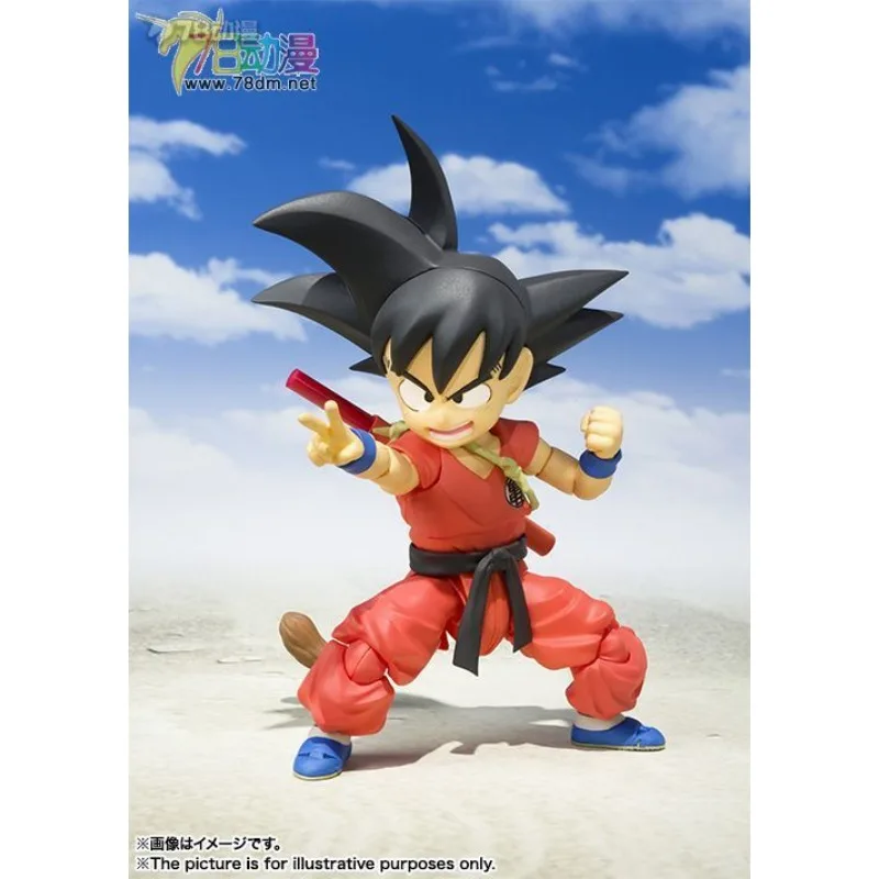 BANDAI Asli S. H. Figuarts Seri Mainan Bergerak Seri Dragon Ball Sun WuKong, Produk Jadi TIEN Koleksi Model Bergerak