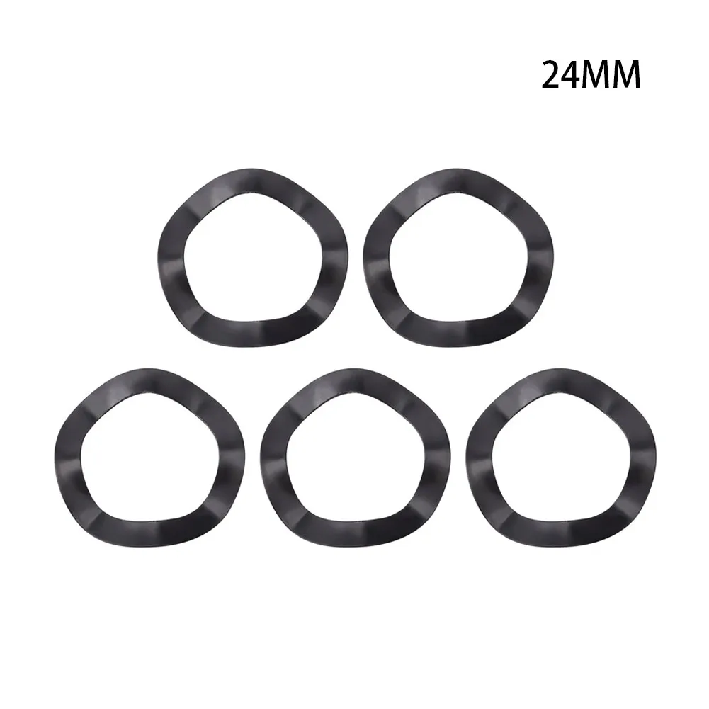 DIY High Quality Adjuster Adjustment Wave Washer 24mm/30mm Adjusting Gasket Ultrathin Crankset For Bike Shaft Variable Sleeve