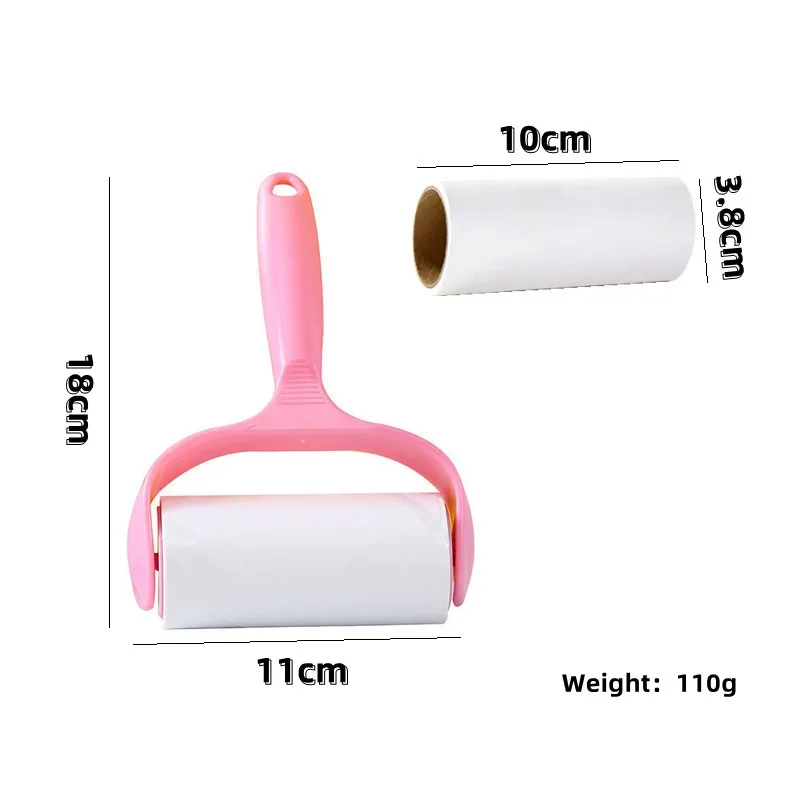 Tear and Pull Type Hair Remover Roll Paper, Roller Type Clothing Hair Remover, Portable Sweater, Carpet, Pet Dust Collector Tool