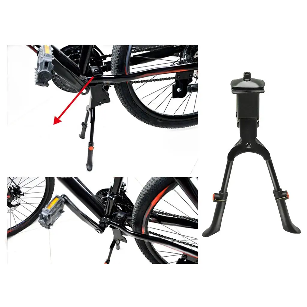Center Mount Bike Kickstand for 26\'\'-29\'\' Bikes Foot Support