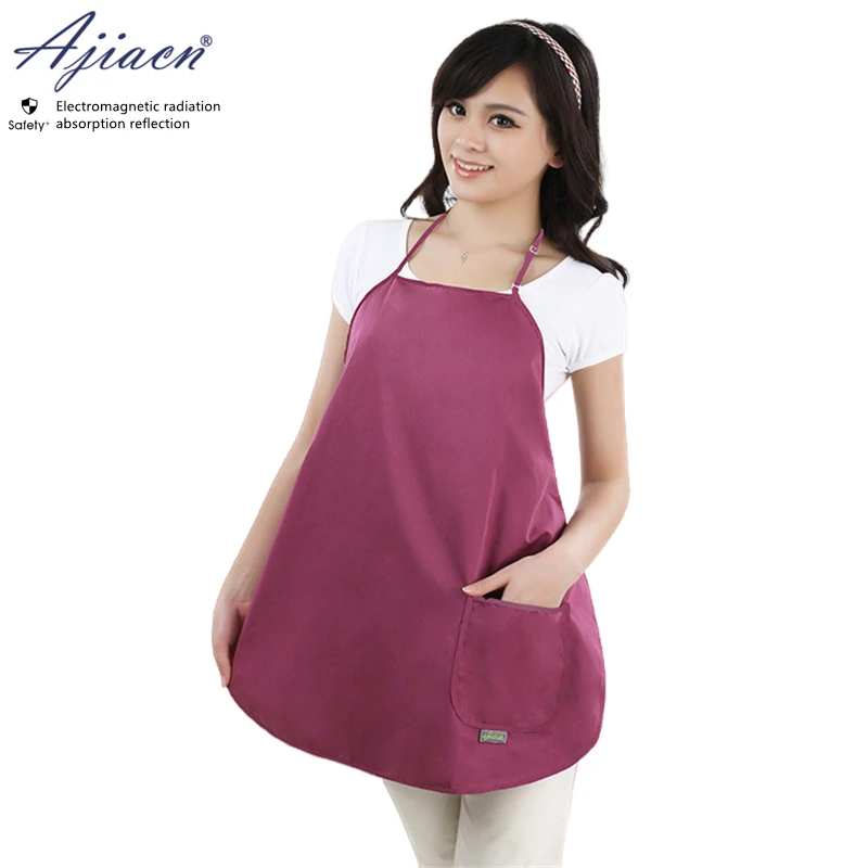 Recommend Electromagnetic radiation protective metal fiber fabric maternity apron Computer, mobile phone EMF shielding apron