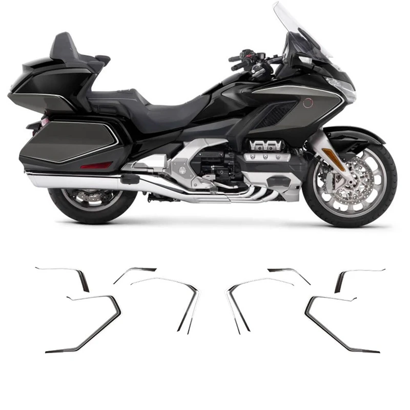 

Motorcycle Touring Graphic Sticker Decal Kit Case For HONDA Goldwing GL1800 2018-2020