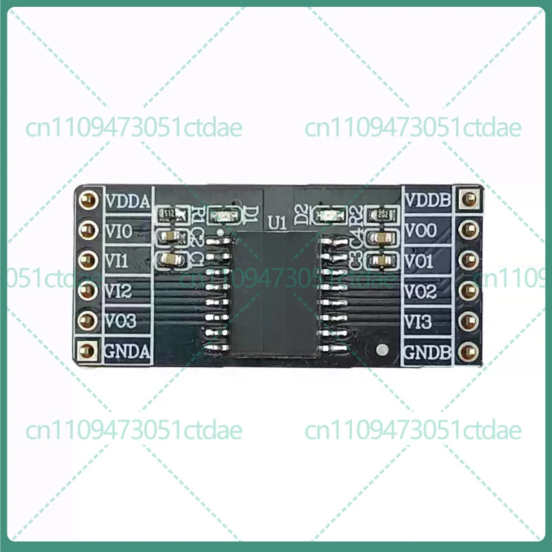 For CA-IS3641LW Digital Isolator Module 2-Way Reverse Channel Anti-interference Industrial Communication Board