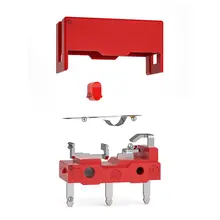 Red Micro Switch 60M Life for Gaming Mouse #5