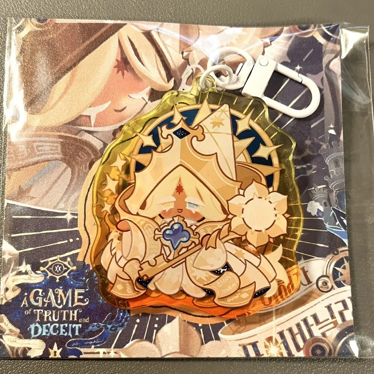 Galleta pura de pan de jengibre de vainilla ‌   LLavero de Anime para mujer, hombre de jengibre, colgante acrílico para hombre, accesorios de adorno, regalo para Amiga