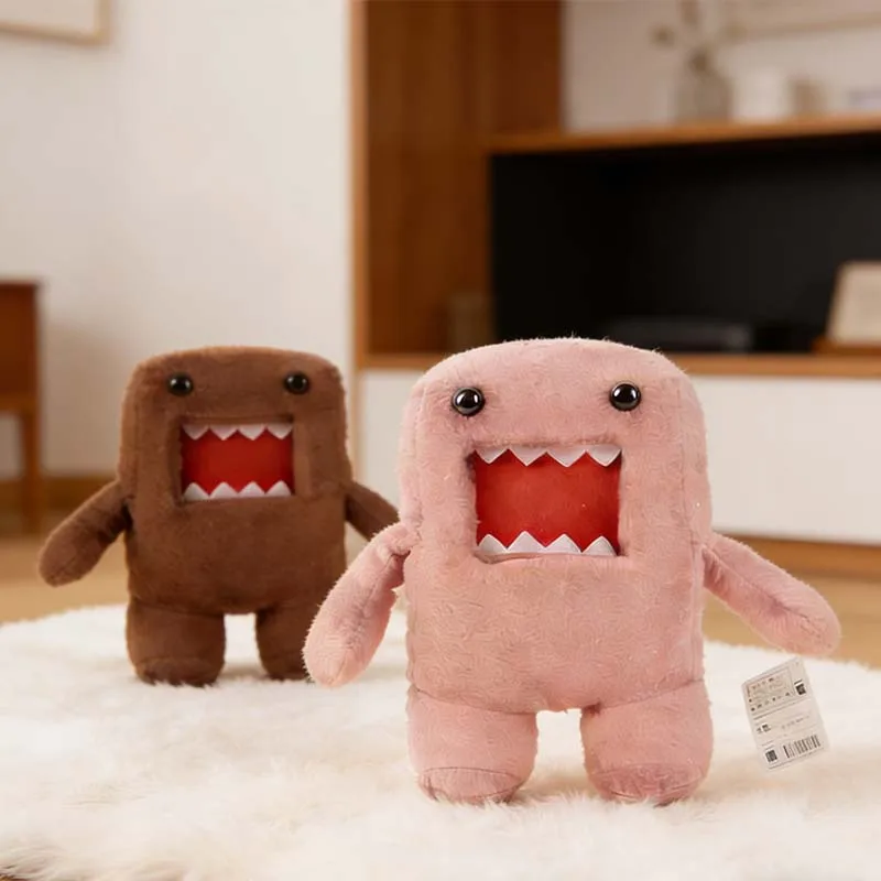 Adorable peluche Kawaii Domo Kun, jouet en peluche doux, poupée de dessin animé, cadeau pour enfants, décoration de la maison