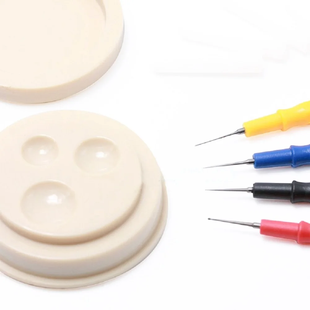 Kit de sortimento de lubrificador de relógio, incluindo 1 copo de óleo, 4 pinos de caneta de óleo, ferramenta de lubrificantes de aplicação de óleo, kit de ferramentas de manutenção de relógio