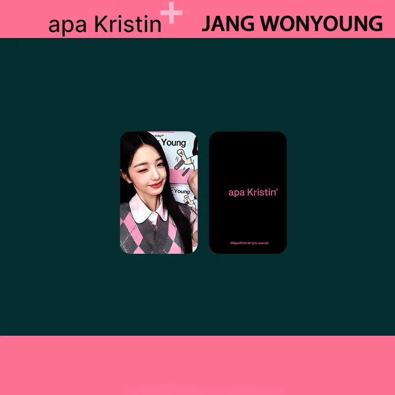 4 Stks/set Kpop Ive Hapa Kristin Wonyoung-Goedkeuringskaart 4.0 Dubbelzijdig Idool Persoonlijke Lomo-Kaarten Ansichtkaart Fans Collectie Cadeau