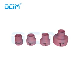 2Pcs Ceramic Welding Cup 24# Or 14# Or 16# Or 12#  Nozzle  For WP‑17/18/26/9/20 Tig   Torch