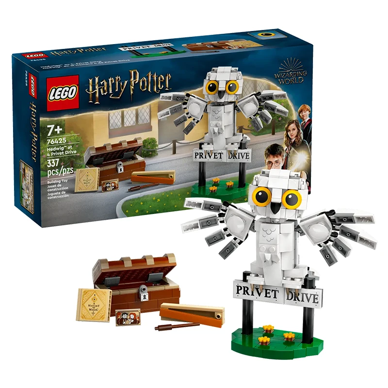 

LEGO 76425 Privet Drive 4 Hedwig, строительные блоки для мальчиков и девочек, детская игрушка в подарок