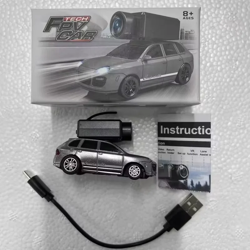 Nowy mini samochód RC 2025 New 6401 1/64 FPV First Person View 2.4GHz z żyroskopem i kamerą, zabawka wyścigowa dla dzieci