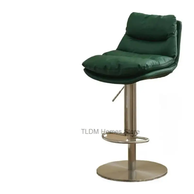 Events Stools Counter Bar Chair Backrest Outdoor White Wood Chaises Bar Chair Design Swivel Taburete Alto Nordic Furniture