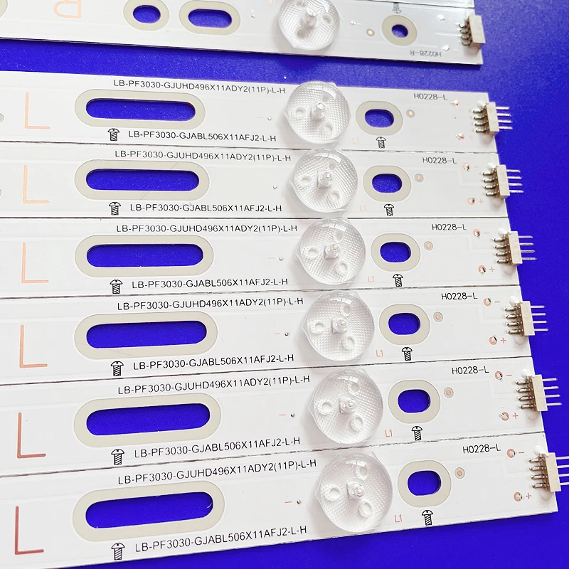 Bande de rétroéclairage LED pour Sharp Lc-50le651u Lc-50le651, nouveau, 12 pièces