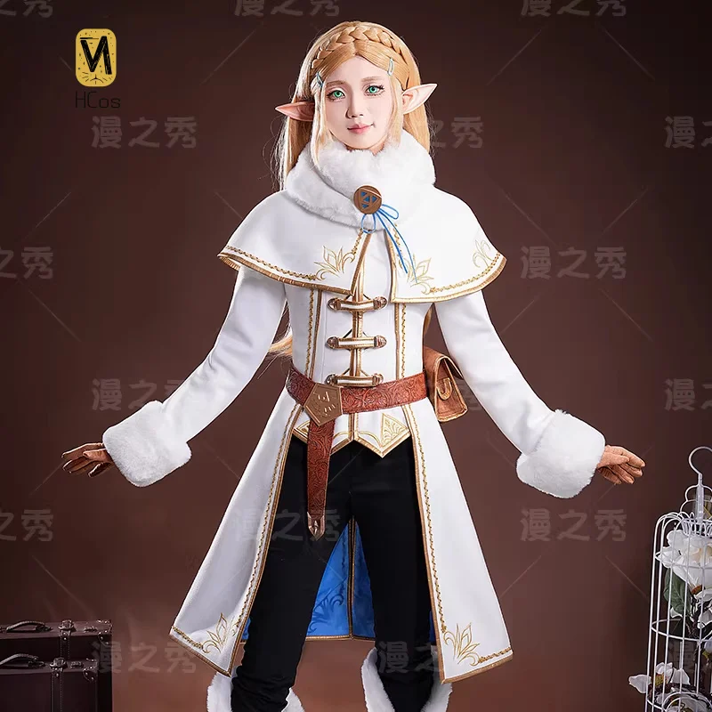 

HERO Cos Zelda Cosplay Costume Cos Game Anime Party Uniform Hallowen Play Role Plush winter clothing