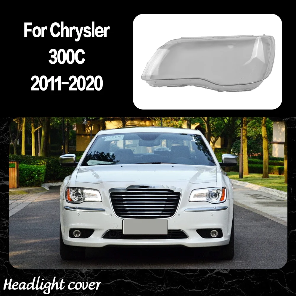 

Car Front Lights Lens For Chrysler 300C 2011 2012 2013 - 2018 2019 2020 Glass Lampshade Replace Original Front Headlight Cover