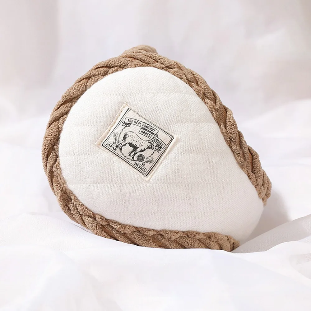 أزياء الشتاء الناعمة الأذن يفشل عارضة مريحة الدافئة Earflaps الصوف غطاء الأذن للرجال النساء