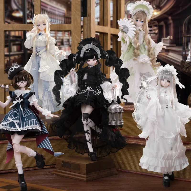 

New COME4FREE Minty Feather Mist Poetry Series 1/6 BJD Doll Caixa Action Figure Caja Desktop Decoration Toy Girl's Birthday Gift