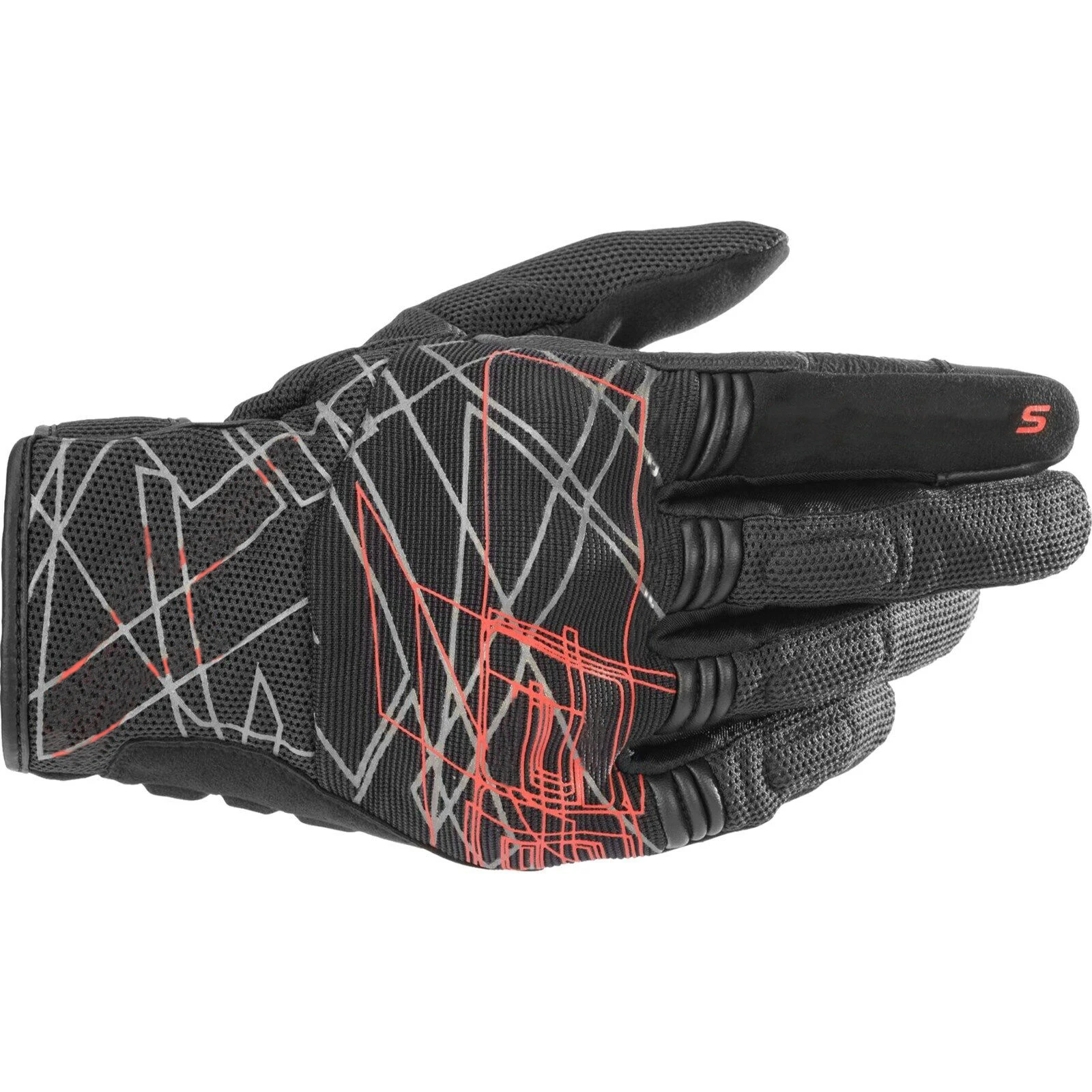 Black/Red Summer Moto Alpines Losail V2 Motocross Motorbike Motorcycle Racing Touch Screen Sports Short Gloves All M-XL