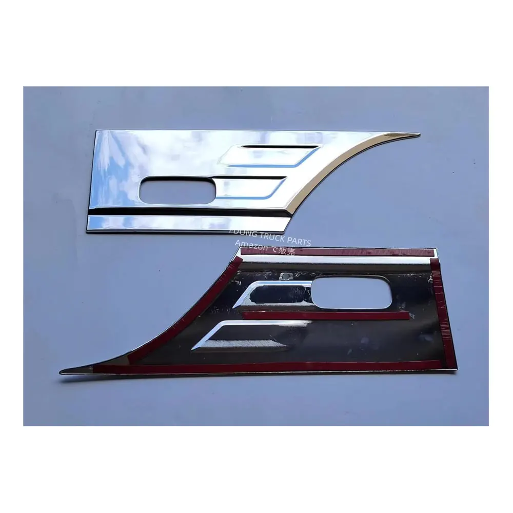FDONG 1 Set 2 Pcs Chrome Door Garnish for NEW EU FUSO CANTER 2022