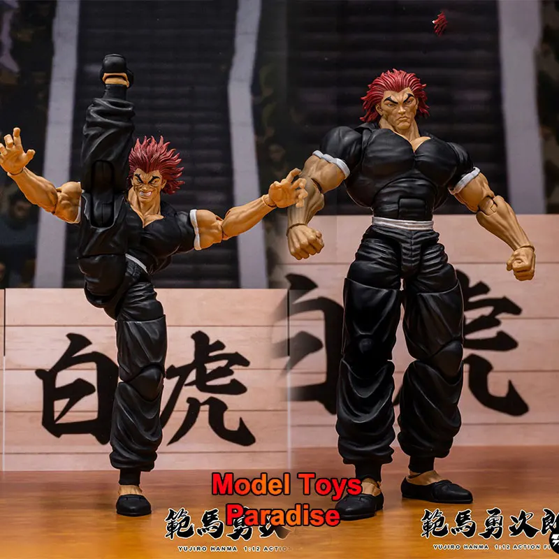 

STORM TOYS BHSA02 1/12 Collectible Toys Hanma Yujirō Japanese Manga Men Soldier 6Inch Action Figure Model Gifts