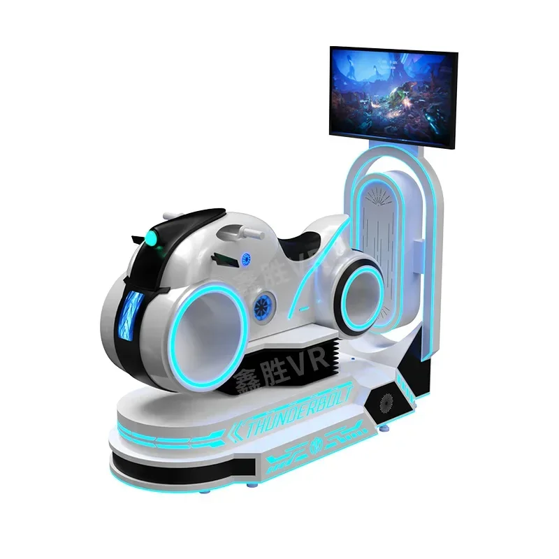 Thunder motorcycle motion-sensing simulation driving race car large vr game console