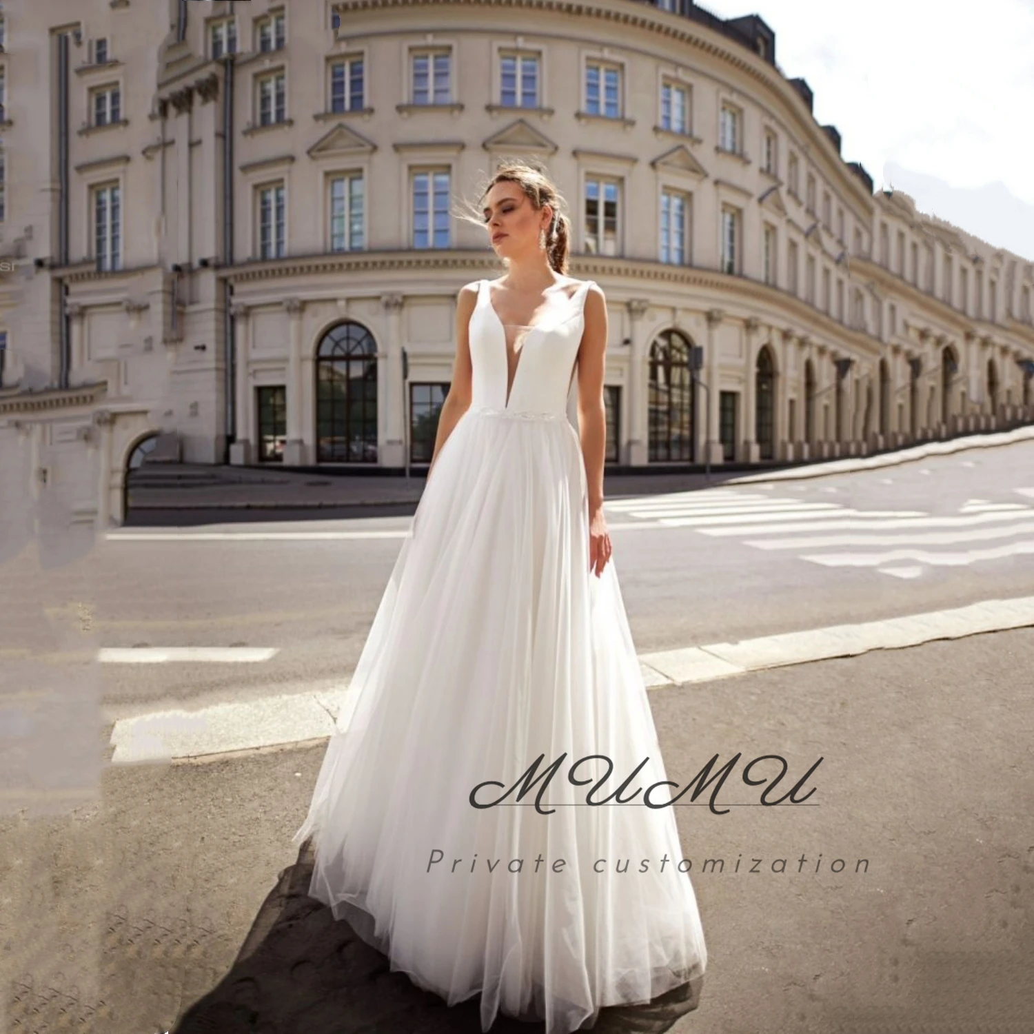 

MuMu Customized Women Evening Dress Платье Вечернее Elegant Party Dresses 2025 فساتين سهرة Wedding Parties Dresses White Dresses