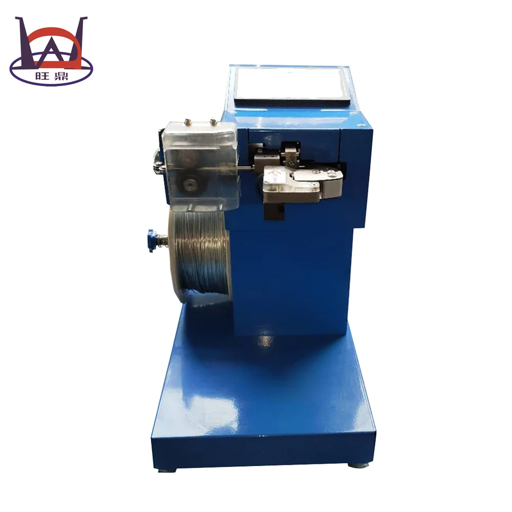 Efficient Electric Semi-Automatic Plastic Wire Bag Binding Machine for Food Commodity Packaging