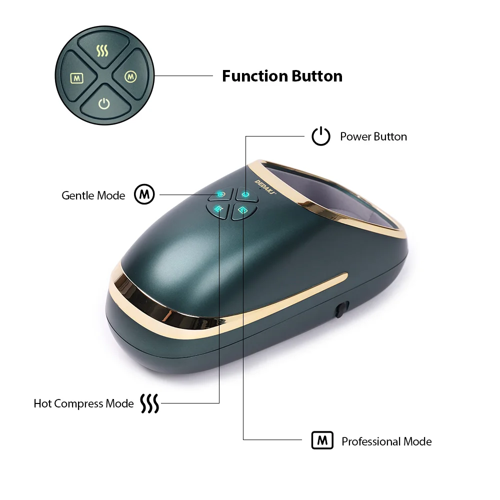 آلة تدليك القدم عالية الأداء للاسترخاء بالضغط الساخن