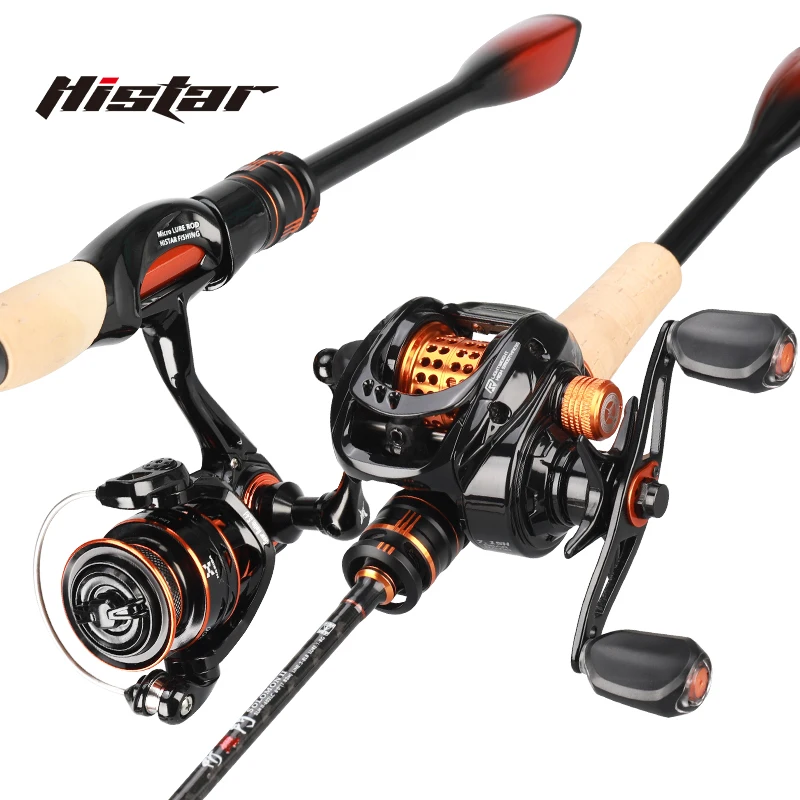 Imagem -02 - Histar-full Carbono Vara de Pesca S502ul C482ul C562ul com Metal Isca Fundição ou Carretel