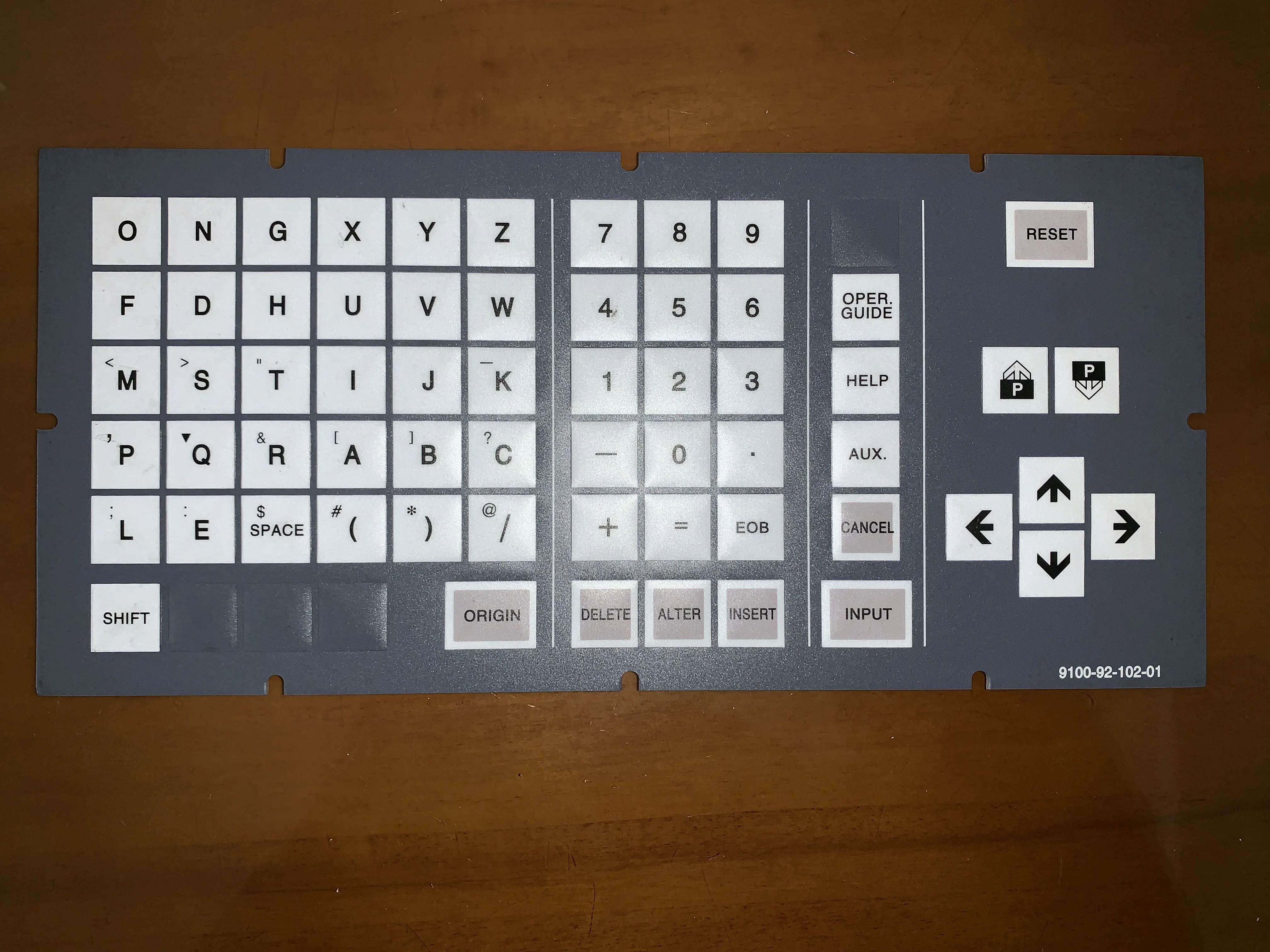 for Hitachi FANUC   Operation panel button film processing center VS40/VS50/VS60   9100-92-102-01
