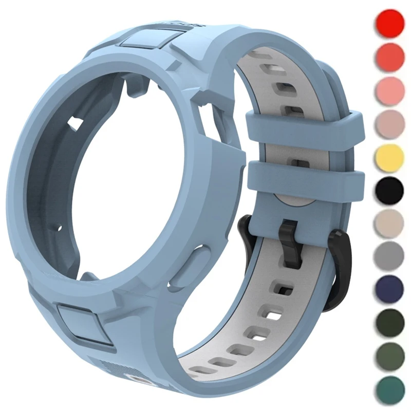 

Ремешок + чехол для Huawei Watch GT5 4 41/46 мм GT3 42 мм спортивный дышащий ремешок для Huawei Watch GT5 GT4 41/46 мм аксессуары для часов
