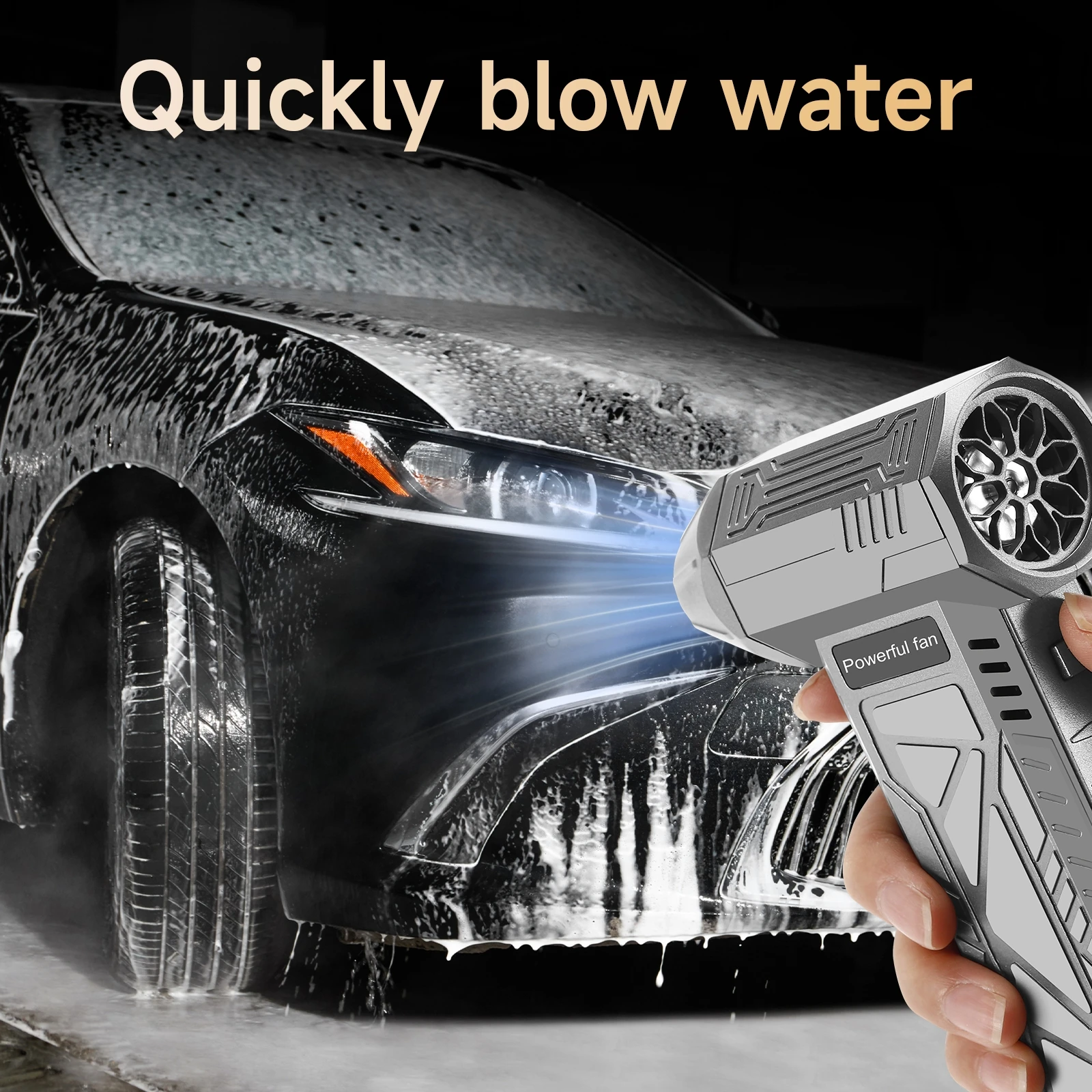 130000 Высокоскоростной турбовентилятор об/мин — беспроводной высокоскоростной бесщеточный двигатель, инструмент для чистки, удаление снега, промышленный пылесос