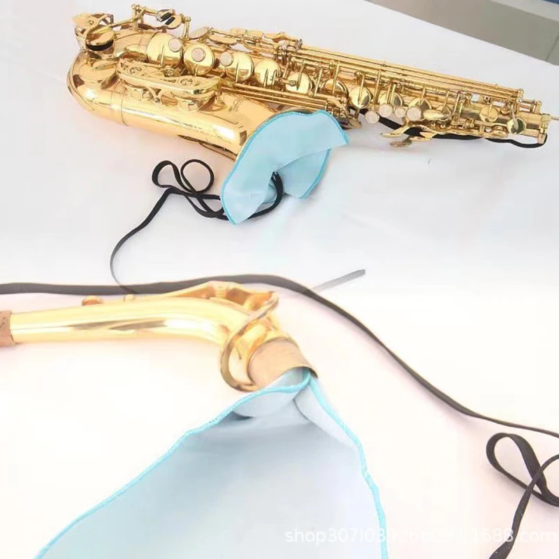 Piezas de cepillo para boquilla, accesorios para instrumentos de viento de madera, Kit de limpieza, herramientas de reparación de cuidado, paños de limpieza de franela de doble cara