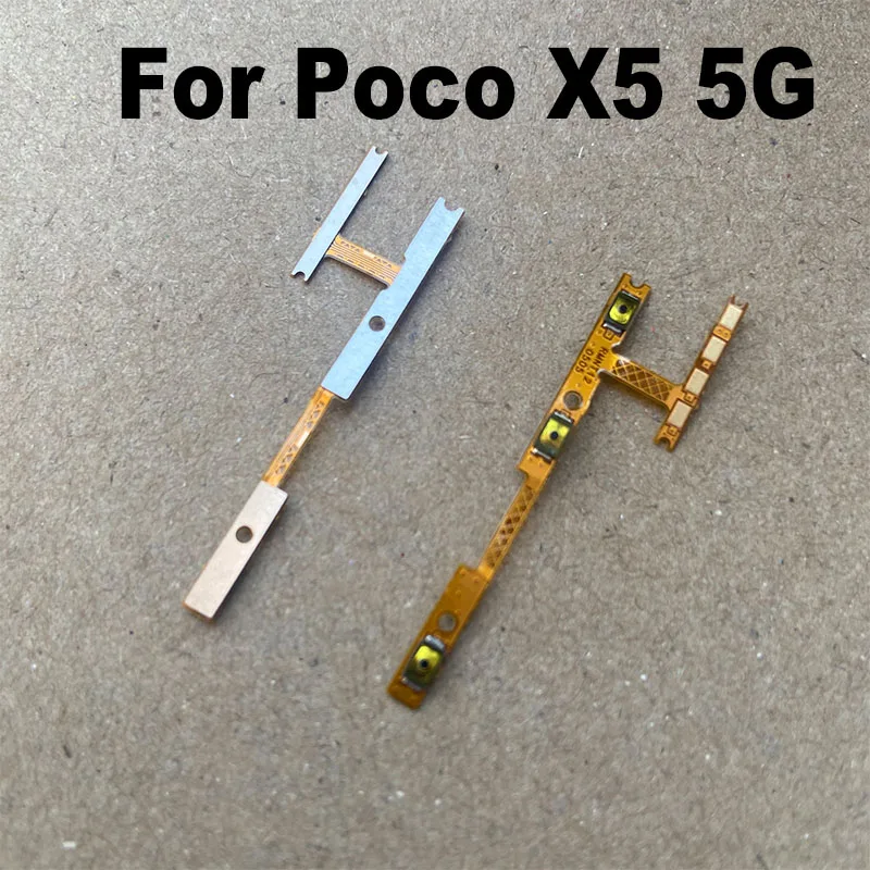 

1PCS For Xiaomi Poco X5 PRO 5G Power Volume Button Side Key Switch ON OFF Control Button Flex Cable