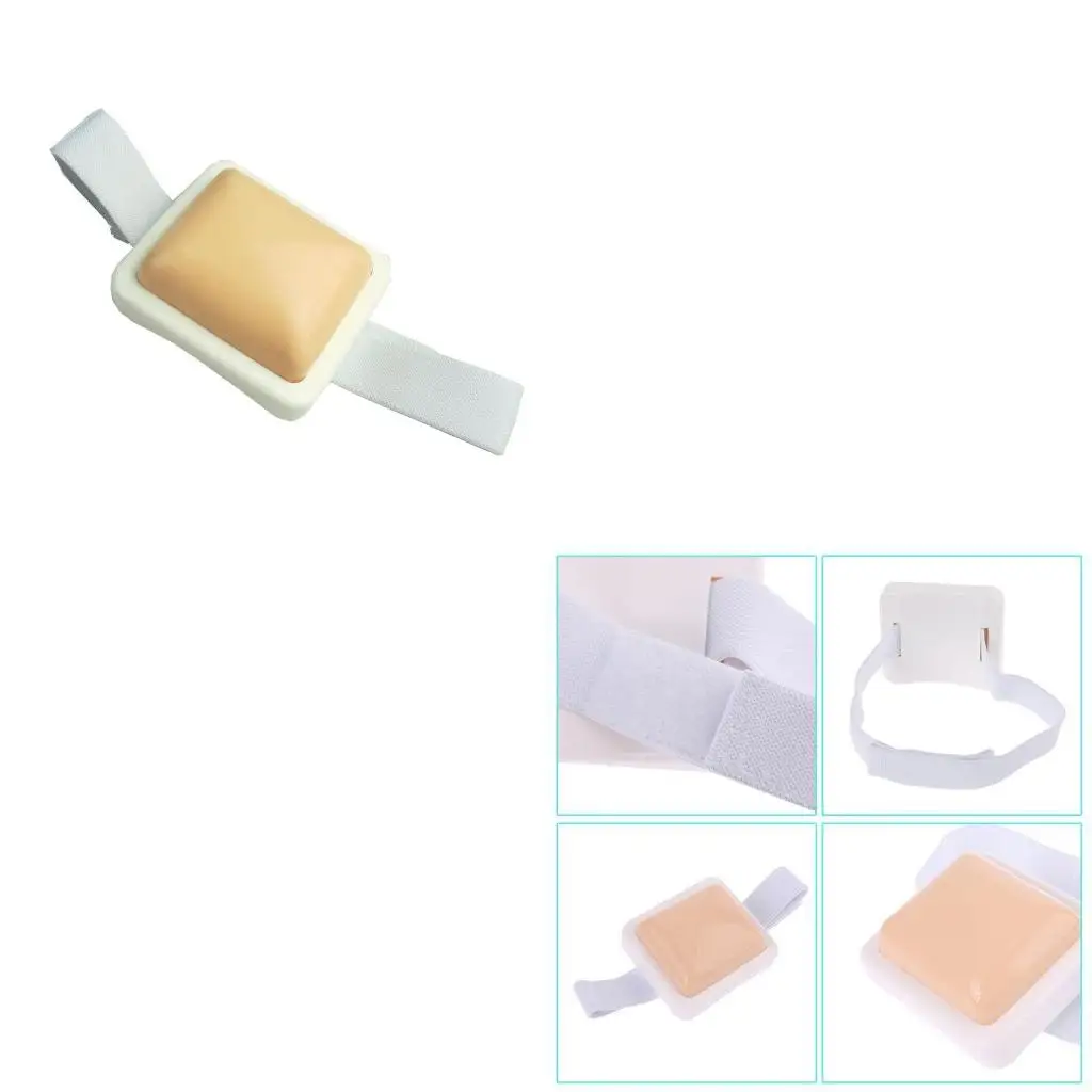  Simulator Medical Injection Training Pad Elastic Strap for Student Practicing
