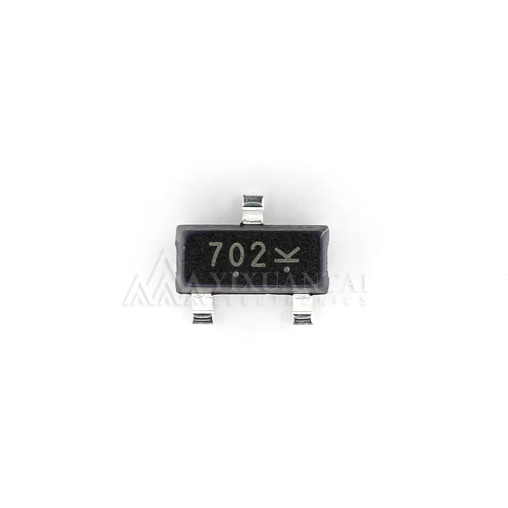 100-3000PCS/LOT  2N7002LT1G 2N7002 702 SOT-23 N-channel 60V 115mA SMD MOSFET  SMD   Original New