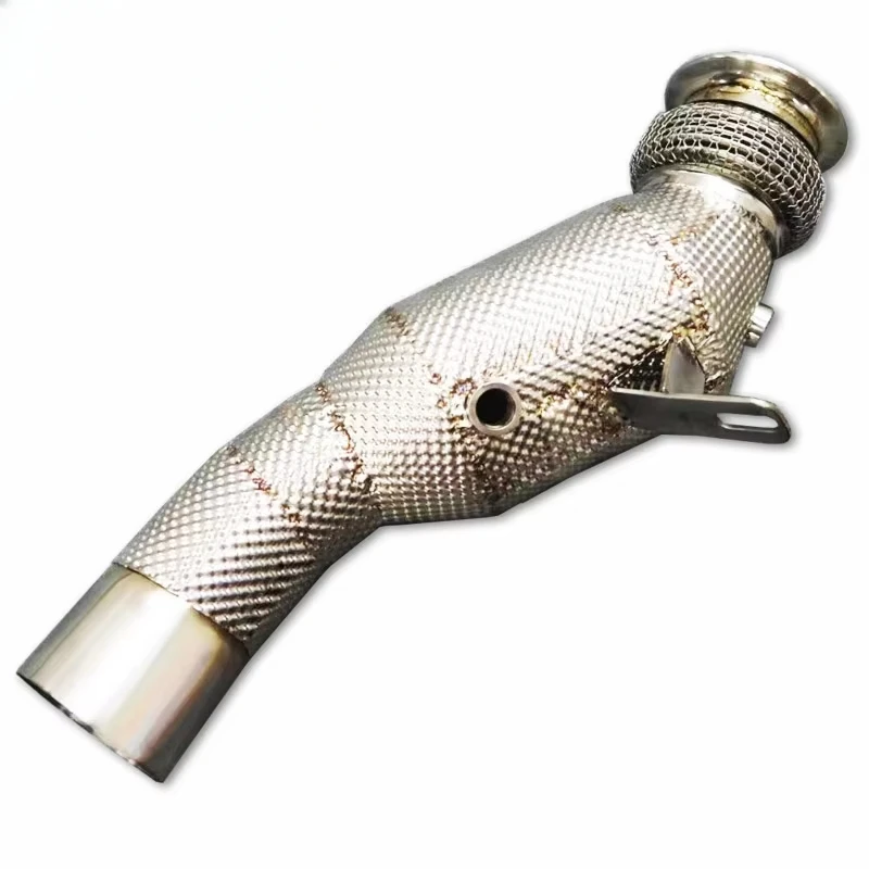 

Exhaust Downpipe For BMW M2 N55 3.0T 2016-2019 Exhaust Pipe Muffler Stainless Steel High Flow Catted Downpipe 200/300 Cell