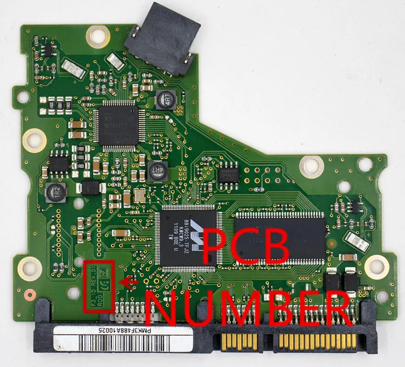 SA Desktop hard disk circuit board /Board Number: BF41-00358A F3_1D REV.01