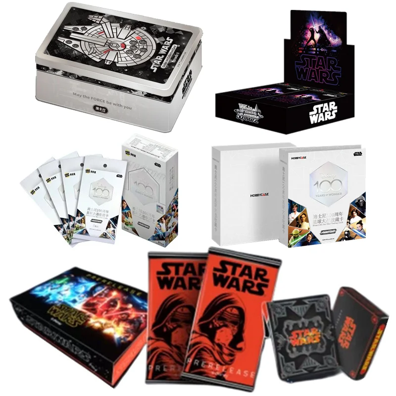 

STARWARS Card The First Version of The Treasured Movie Card Starry Sky Illustration Card Marvel Limited Collectible Cards
