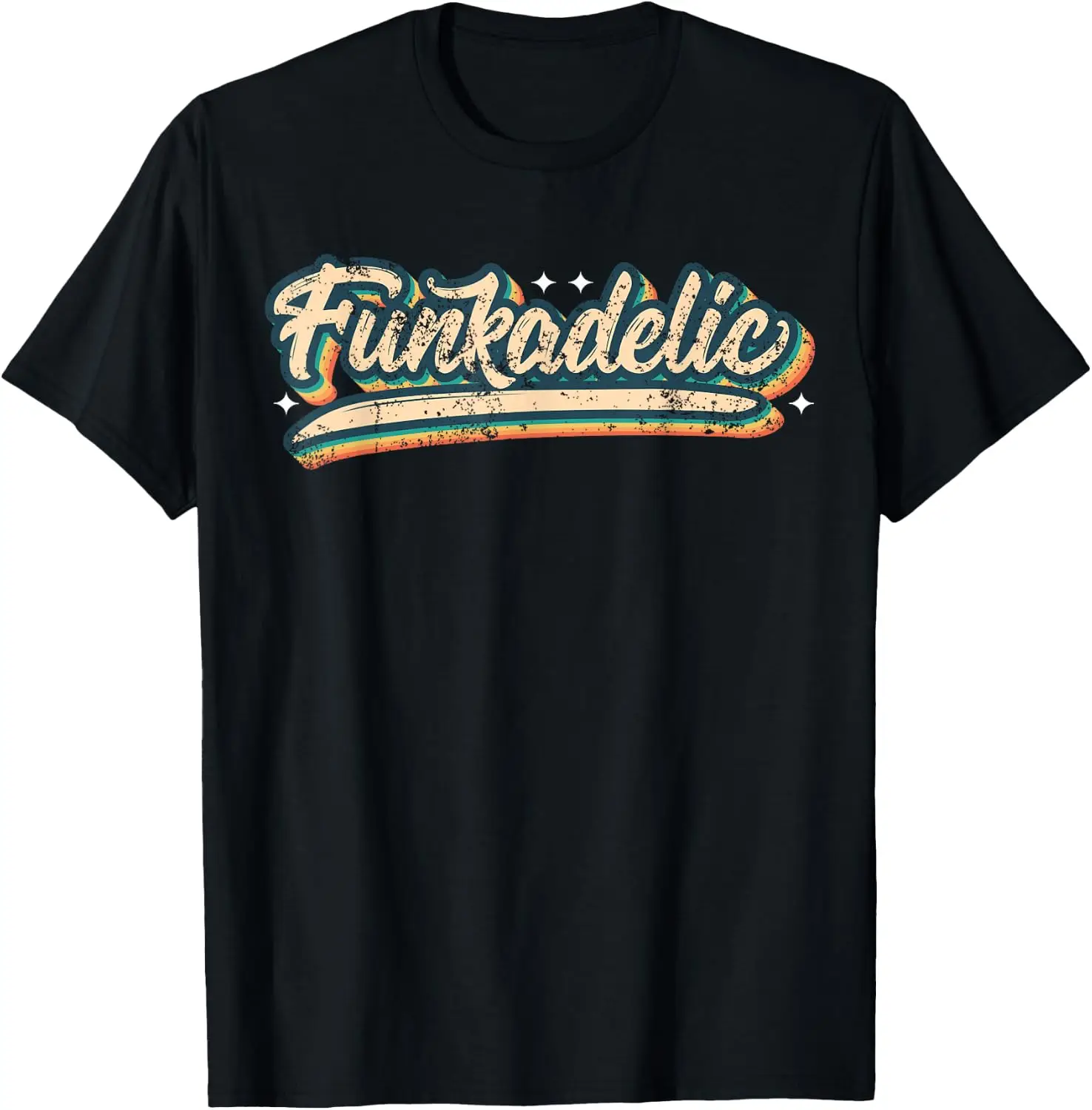 Funk & Soul Shirt Vintage Look Slang 70S 80S Costume T-Shirt Unisex Y2K Aesthetic Graphic T‑Shirt Trendy Streetwear Crew Neck Short Sleeve Soft Cotton Tee Fashion Daily Tops Men Women