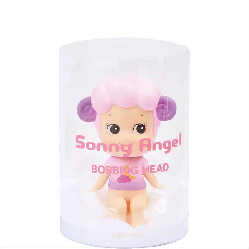 Sonny Angel Bobbing Head Doll Kawaii Angel Cloud Style Anime Figures Blind Box Celebrity Healing Car Ornaments Surprise Box Gift