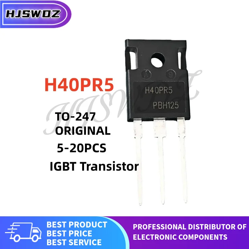 5-10-20PCS Original 100% New H40PR5 IHW40N135R5 40A/1350V TO-247 IGBT Power Tube for induction cooker