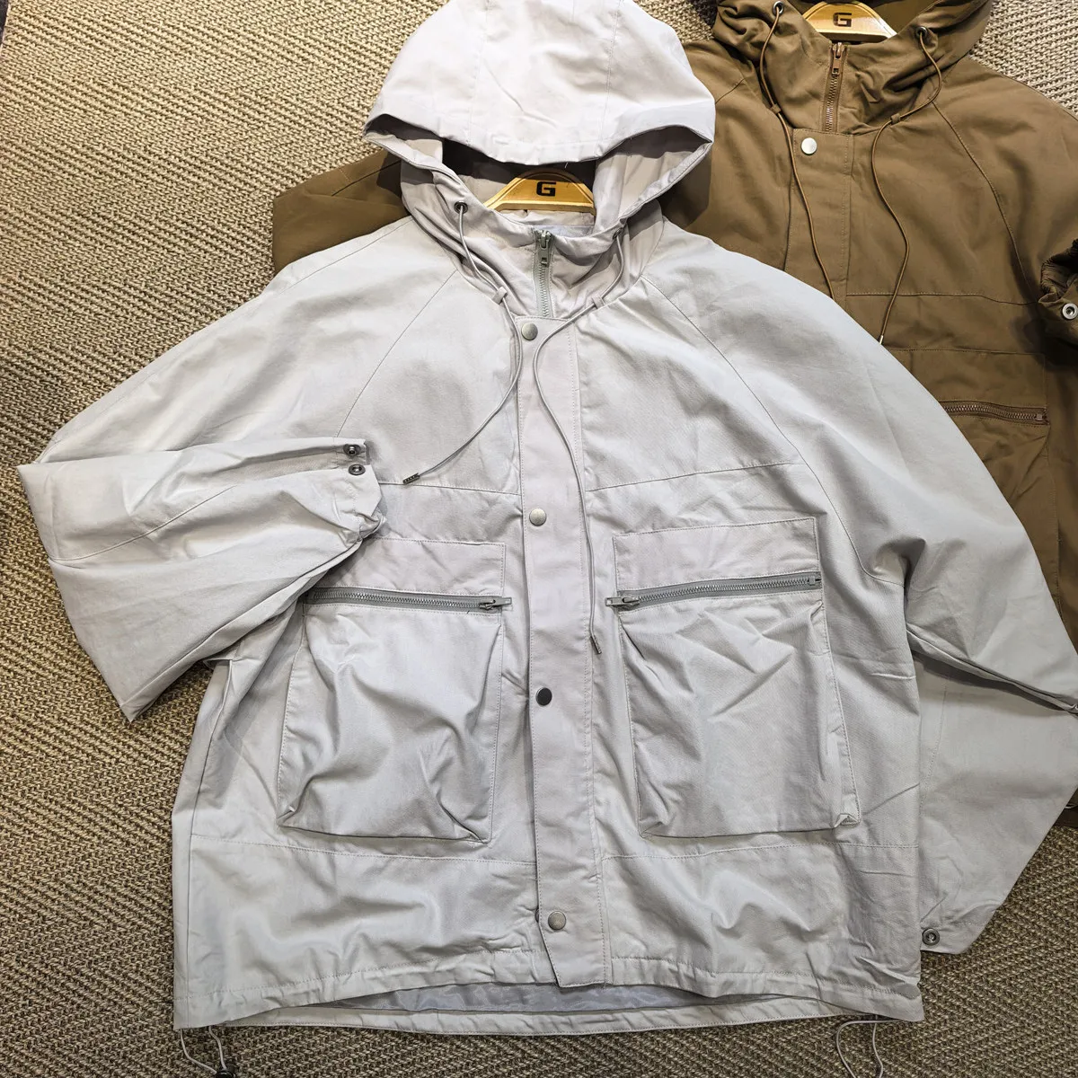 2026 New High Quality Multi-Pocket Anorak Overalls Camping Jacket Outdoor Men and Women Retro